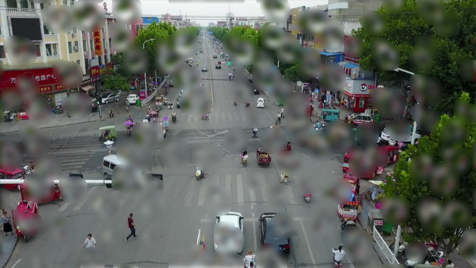 Rain on the lens